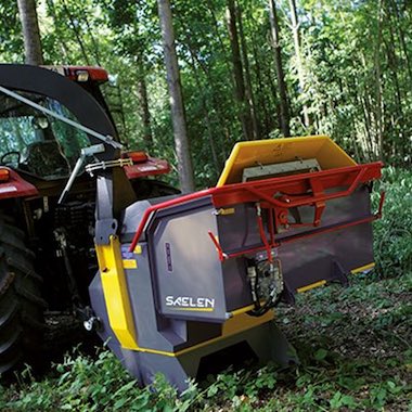 Broyeurs de branches thermique sur remorque, avec chenilles ou pour tracteur